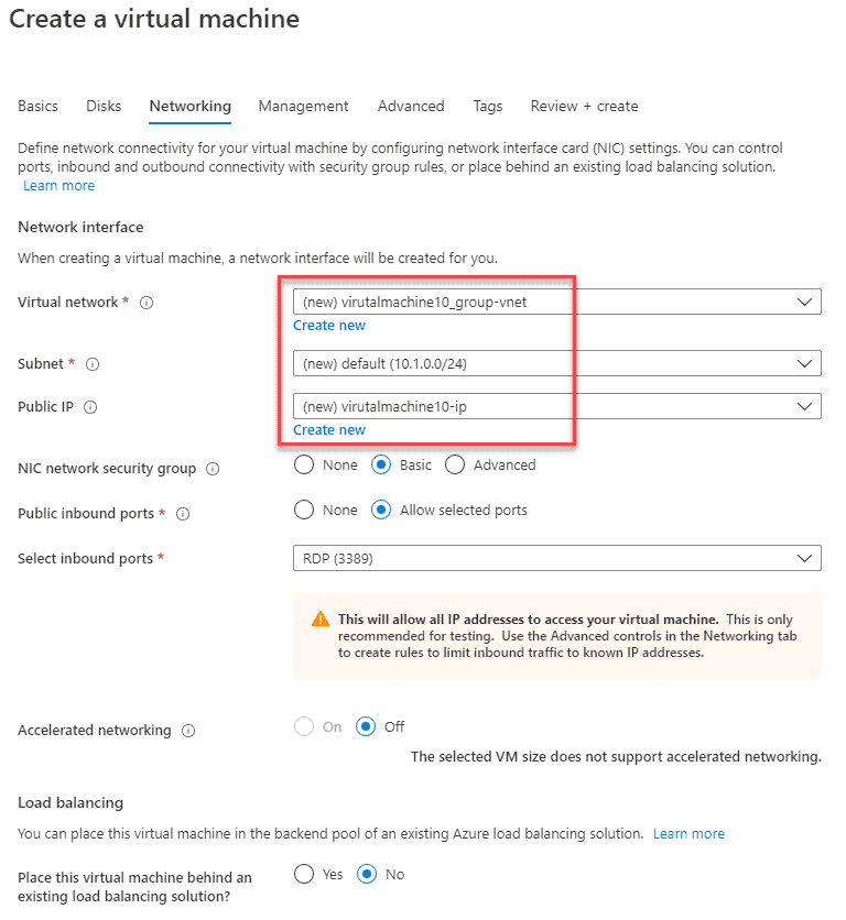 azure-dashboard-vm-erstellen-netzwerk