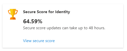 Secure Score Beispiel
